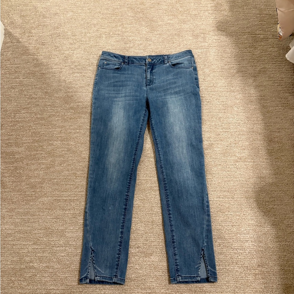 Etcetera Women's Blue Skinny Jeans